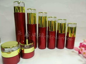 廣州樂鑫玻璃制品廠 專業供應高檔透明化妝品瓶子